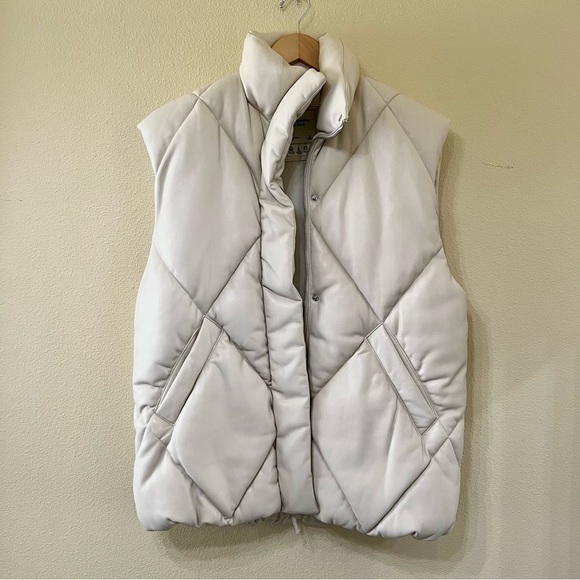 Abercrombie & Fitch Jackets & Blazers - Abercrombie & Fitch Vegan Leather Vest